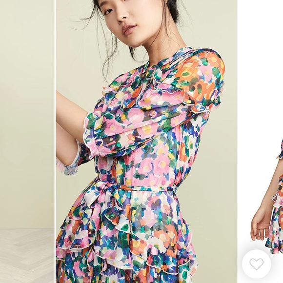 SALONI Tilly Ruffle Dress - Picture 2 of 8